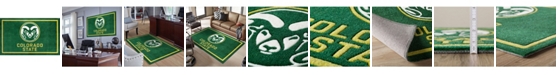 Luxury Sports Rugs Colorado State Colcs Green 5' x 7'6" Area Rug